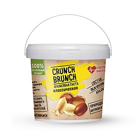Crunch Brunch Арахисовая паста 1000 гр. Классическая