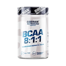Siberian Nutrogunz BCAA 8:1:1 225 g Клубника 