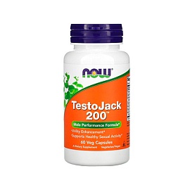 NOW Testojack 60 veg caps 