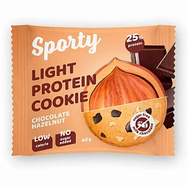 Sporty Light Protein Cookie 40 g Chocolate Hazelnut