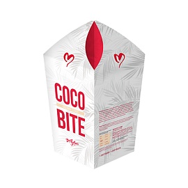 BootyBar Coco Bitle Coconut Candy 12 шт Coco Bite White 