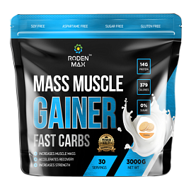Roden Max Mass Muscle Gainer 3000 g Cookie 