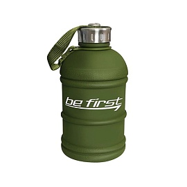 Бутылка для воды Be First 1300 мл Хаки матовая (TS 1300-Frost-Khaki)