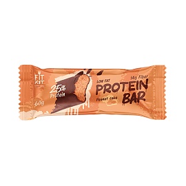 FitKit Protein Bar 60 g Peanut Cake