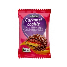 Ё|батон Caramel Cookie 45 g С Рисовыми Шариками в Глазури