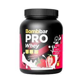 Bombbar Pro Whey 900 g Strawberries With Cream