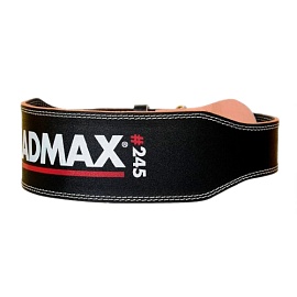 Mad Max Пояс MFB-245 Full Leather Black XXL