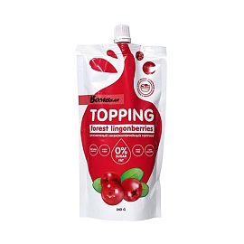 Bombbar Topping 240 g Forest Lingonberries