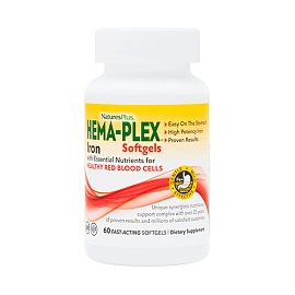 NaturesPlus Hema-Plex Iron 60 softgels 