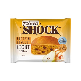 Fitnes Shock Protein Biscuit 40 g Pear