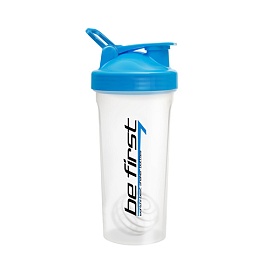 Шейкер Be First 600 ml TS1356-BLU Синяя крышка