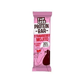 Fitnes Shock T*p Less Protein Bar 40 g Клубника и мята 