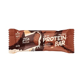 FitKit Protein Bar 60 g Hazelnut Chocolate 