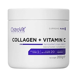 OstroVit Collagen+Vitamin C 200 g Supreme Pure 