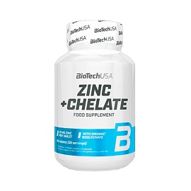 BiotechUSA Zinc + Chelate 60 tablets