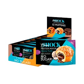 Fitnes Shock Protein Muffin 50 g Coconut Truffle