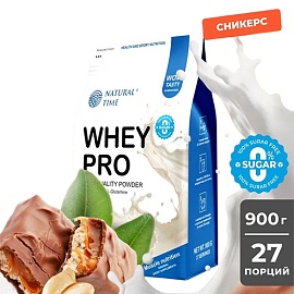 Natural Time Whey Pro 900 g Snickers 