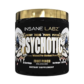 InsaneLabz Psychotic Gold 204 g Fruit Punch