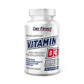 Be first Vitamin D-3 600 iu 60 caps