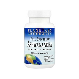 Planetary Herbals Full Spectrum Ashwagandha 570 mg 60 tablets