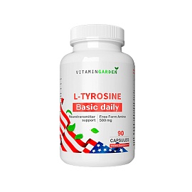 Vitamin Garden L-Tyrosine Basic Daily 90 Caps