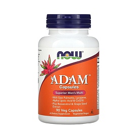 NOW ADAM Superior Men's Multi 90 Capsules