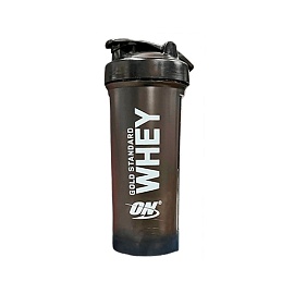 Шейкер ON Whey Gold Standart 1000 ml Черный прозрачный