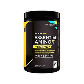 RuleOne Essential Amino 9 +Energy 345 g Blue Razz Lemonade