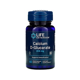 Life Extension Calcium D-Glucarate 200 mg 60 veg caps