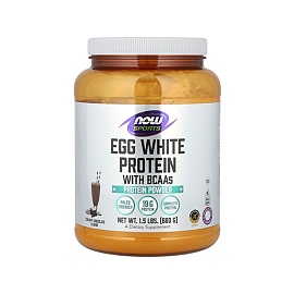 NOW Sports EGG White Protein 680 g Chocolate 