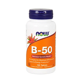 NOW B-50 100 veg capsules