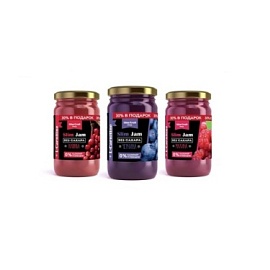Slim Fruit Slim Jam + L-carnitine 250 ml Клубника 