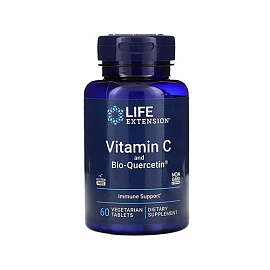 Life Extension Vitamin C and Bio-Quercetin 60 veg caps 