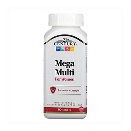 21st Century Mega Multi For Women 90 tabl 