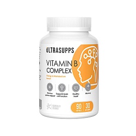 UltraSupps Vitamin Vitamin B Complex 90 Softgels 