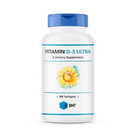 SNT Vitamin D-3 Ultra 90 softgels 