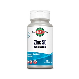 Since Kal 1932 Zinc 50 Chelated 90 Tablets