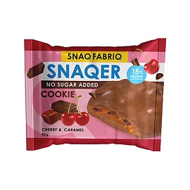 Snaq Fabriq Snaqer Cookie 45 g Cherry & Caramel 