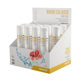 Maxler Marine Collagen Skin Care 14 ampoules x 25 ml Strawberry