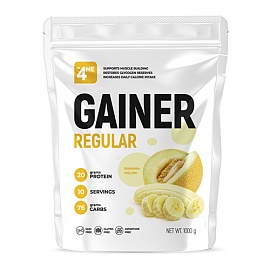 all4ME Gainer Regular 1000 g (Дойпак) Banana-melon
