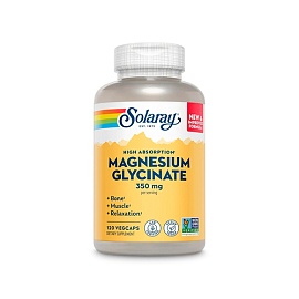 Solaray Magnesium Glycinate 350 mg 120 vegcaps
