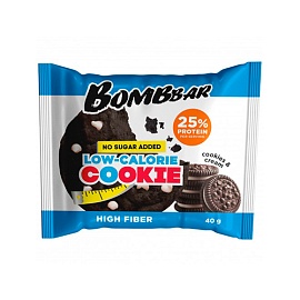 Bombbar low-Calorie Cookie 40 g Печенье крем 