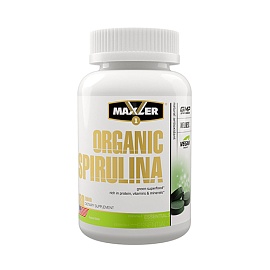 Maxler Organic Spirulina 500 mg 180 tabl
