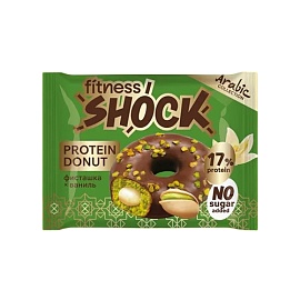 Fitnes Shock Protein Donut 70 g Фисташка Ваниль