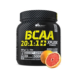 Olimp BCAA 20:1;1 + Xplode Powder 500 g Grapefruit