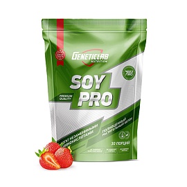 GeneticLab Soy Pro 900 g Strawberry