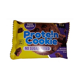 SOJ Protein Cookie 40 g Brownie with chocolate drops 