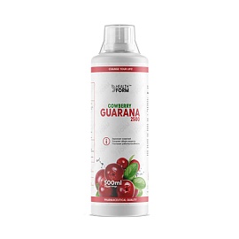 Health Form Guarana 2500 mg 500 ml Cowberry
