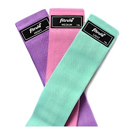 Fitrule Набор тканевых фитнес-резинок (3 шт.)