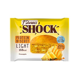 Fitnes Shock Protein Biscuit 40 g Pineapple